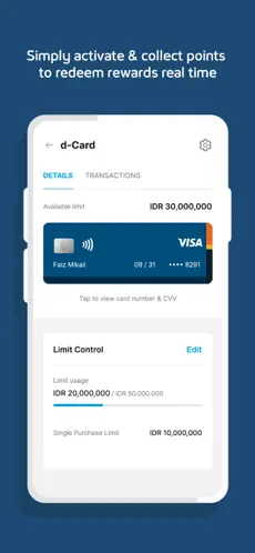 Jenius app screenshoot 2