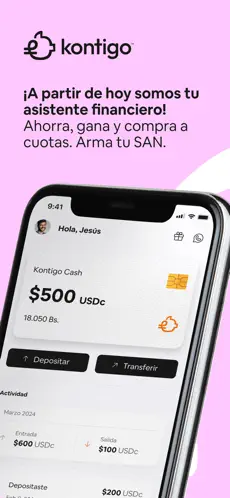 Kontigo app screenshoot 1