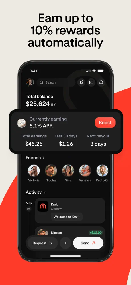 Krak app screenshoot 2