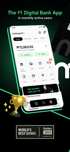 Maya Bank app screenshoot 1