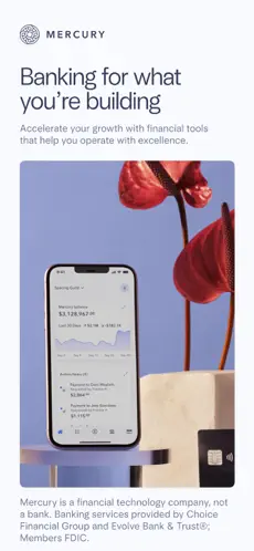 Mercury app screenshoot 1