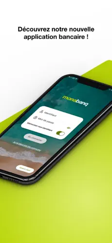 Monobanq app screenshoot 1