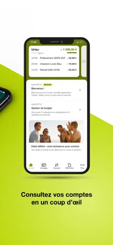 Monobanq app screenshoot 2