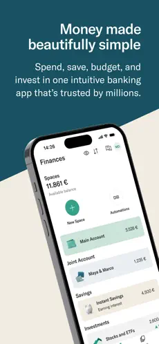 N26 app screenshoot 2