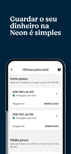 Neon BR app screenshoot 2