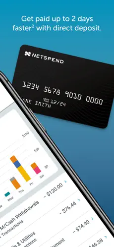 NetSpend app screenshoot 2