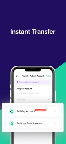 Opay app screenshoot 1