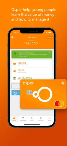 Osper app screenshoot 1