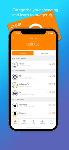 Osper app screenshoot 2