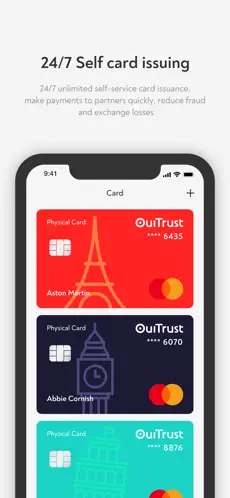 OuiTrust app screenshoot 1