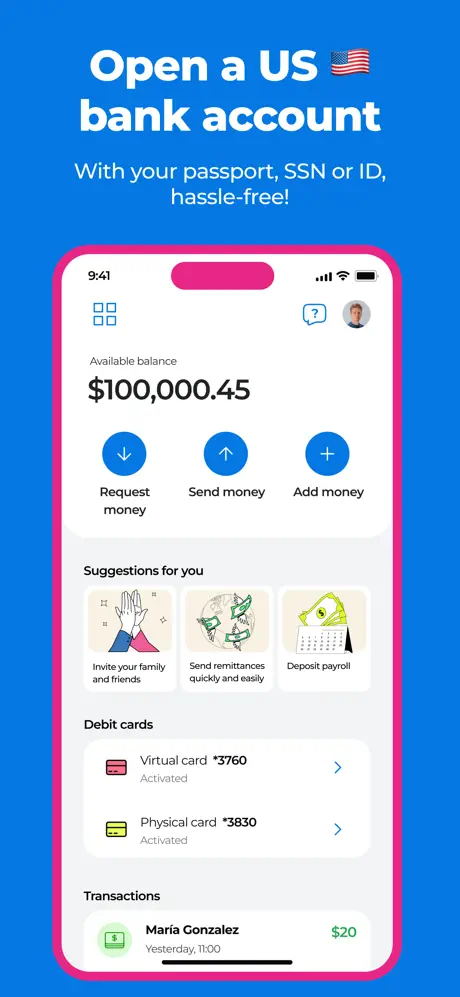 Hola Pana app screenshoot 1