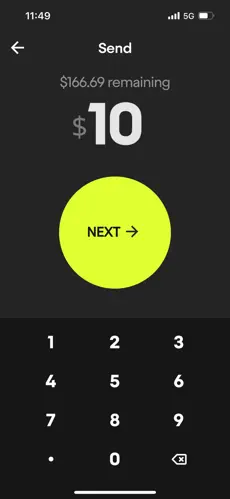 Payy app screenshoot 2