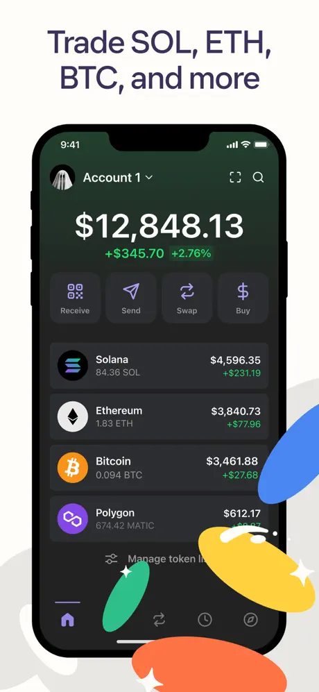 Phantom app screenshoot 1