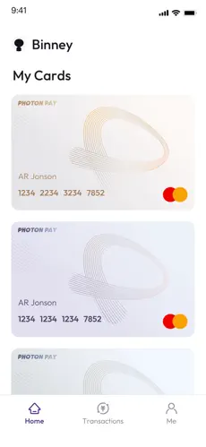 PhotonPay app screenshoot 1