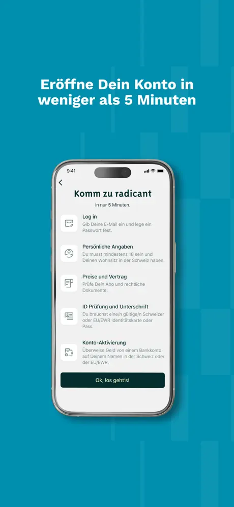 Radicant app screenshoot 2