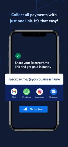 Razorpay app screenshoot 1