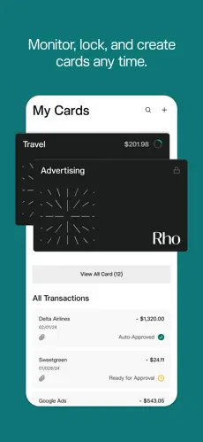 Rho app screenshoot 2