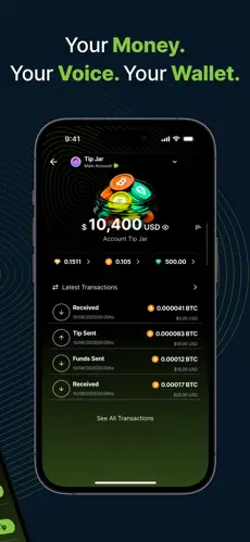 Rumble Wallet app screenshoot 2