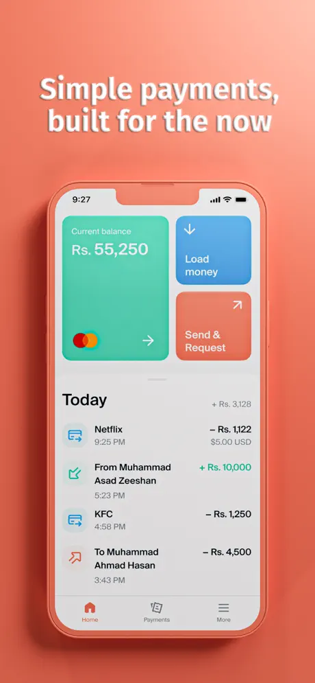Sadapay app screenshoot 1