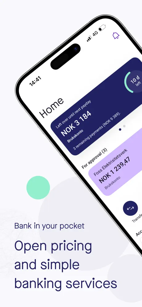 S Banken app screenshoot 1