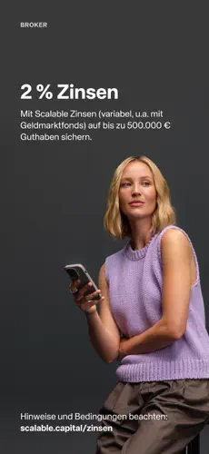 Scalable Capital app screenshoot 2