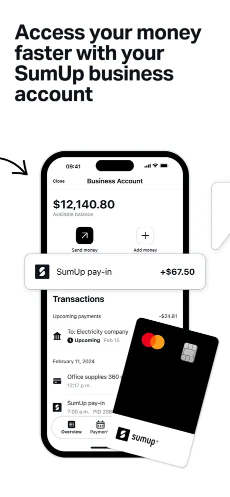 SumUp app screenshoot 2