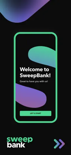 SweepBank app screenshoot 1