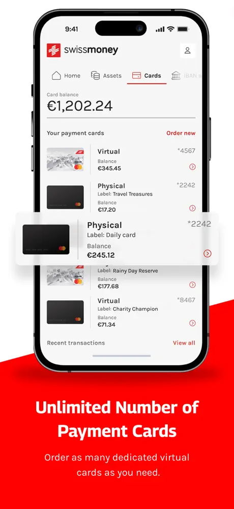 Swiss Money app screenshoot 2