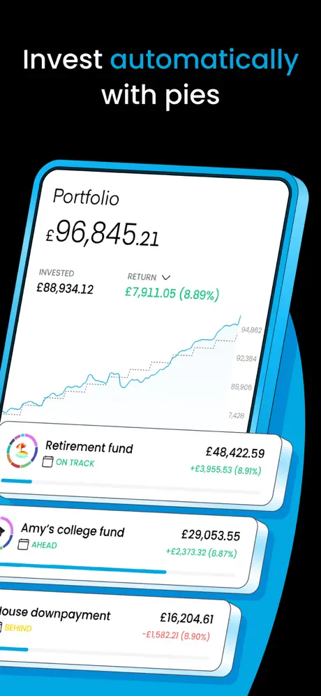 Trading 212 app screenshoot 2