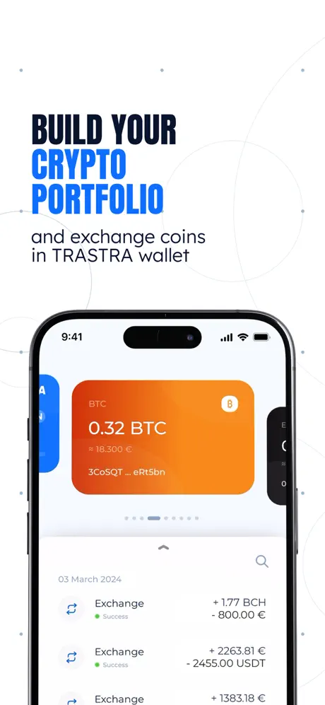 Trastra app screenshoot 2