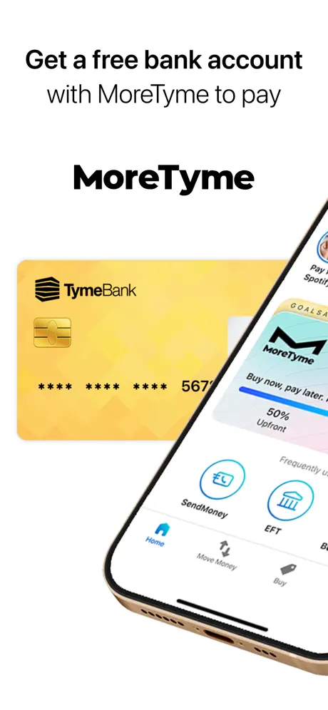 Tyme Bank app screenshoot 1