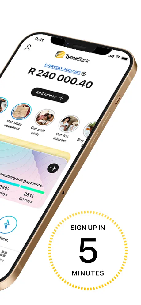 Tyme Bank app screenshoot 2