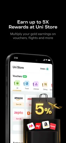 Uni Cards app screenshoot 2