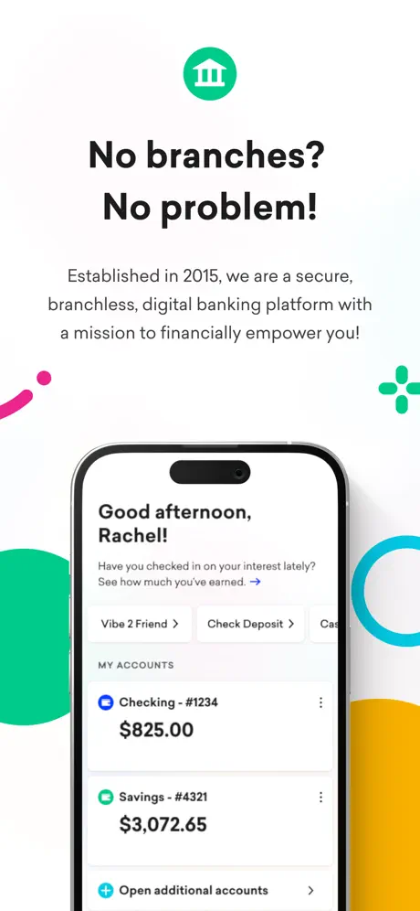 BankMobile Vibe app screenshoot 1