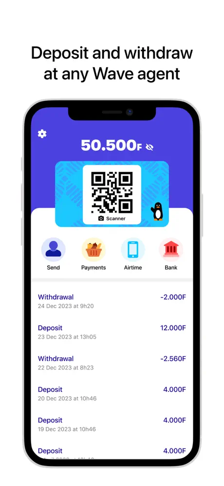 Wave app screenshoot 1