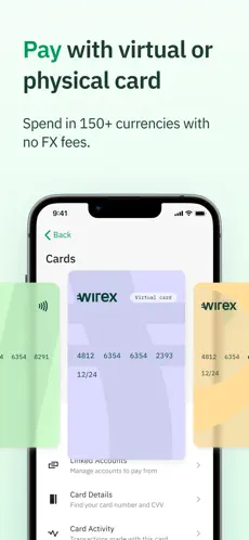 Wirex app screenshoot 2