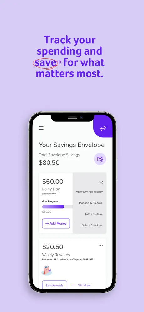Wisely app screenshoot 2