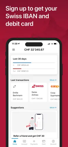 Yapeal Business app screenshoot 1