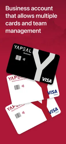 Yapeal Business app screenshoot 2