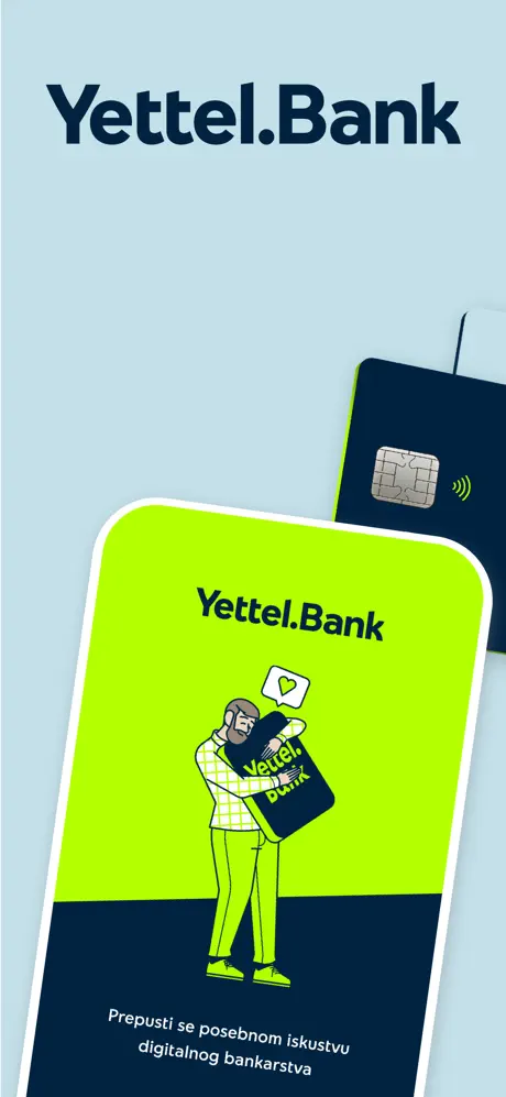 Yettel.Bank app screenshoot 1
