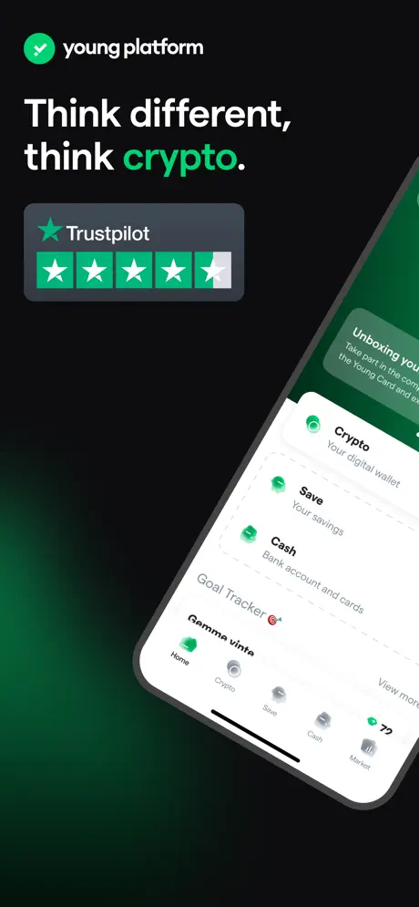 Young Platform app screenshoot 1