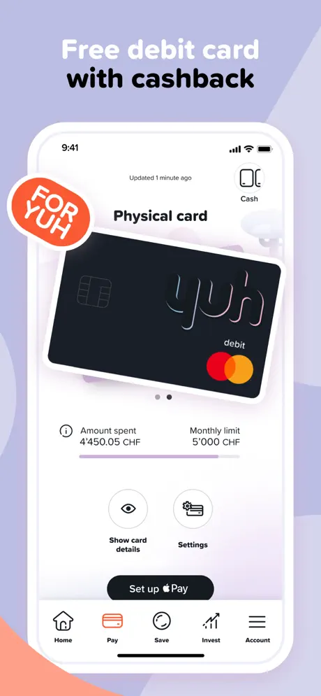 Yuh app screenshoot 2