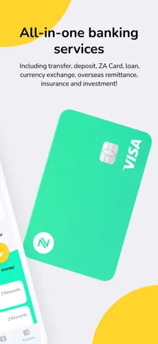 ZA Bank app screenshoot 2