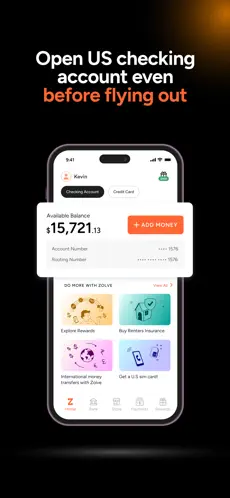 Zolve app screenshoot 1