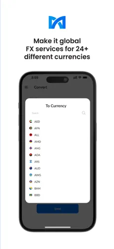 OneMoneyWay app screenshoot 2