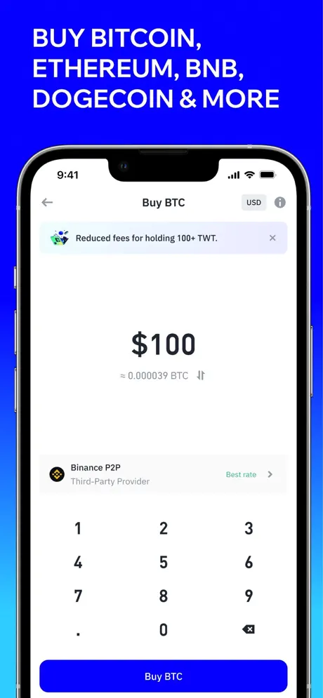 Trust Wallet app screenshoot 2