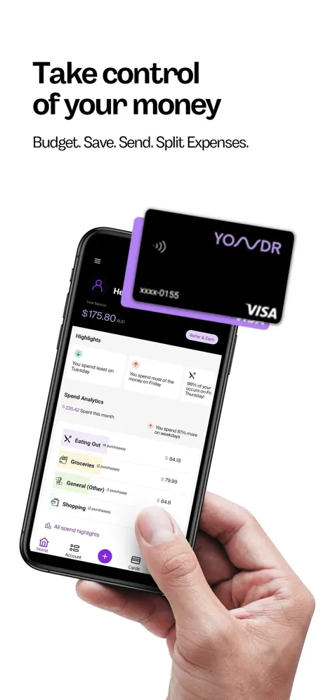 Yondr app screenshoot 1