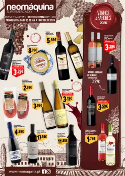 Especial Vinhos e Sabores até 19 Fev.!