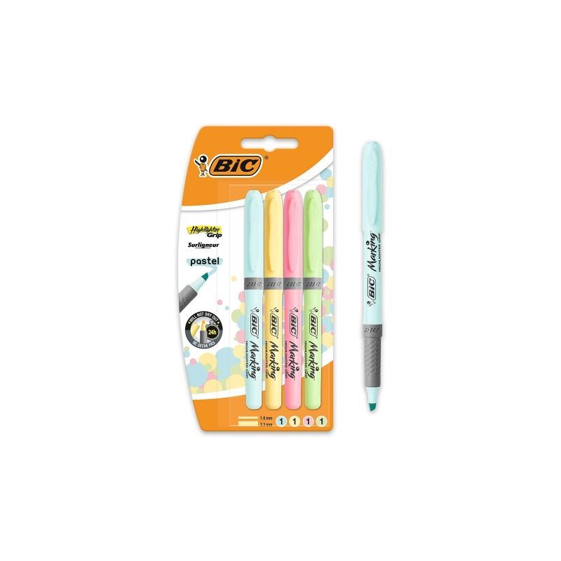 Marcadores Bic Highlighter Xl Neomaquina Supermercados