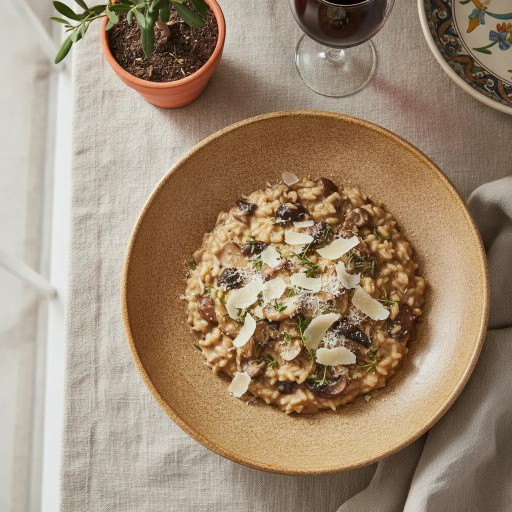 Wild Mushroom Risotto